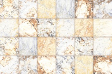 Banyo için renkli dijital duvar fayansları.