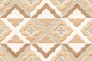 Banyo için renkli dijital duvar fayansları.