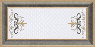 Banyo için renkli dijital duvar fayansları.