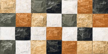 ev dekoratif 3d yükseklik duvarı döşeme tasarımı, kusursuz seramik döşeme tasarımları, tuğlalar, duvar, taş, doku.