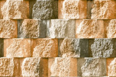 3d illüstrasyon, tuğla yüksekliği duvar kiremitleri dış duvar ve arkaplan duvar kağıdı tasarımı