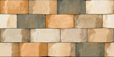 3d illüstrasyon, tuğla yüksekliği duvar kiremitleri dış duvar ve arkaplan duvar kağıdı tasarımı