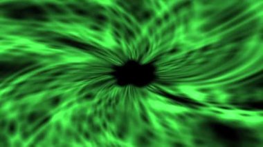 Soyut fraktal arkaplan. bilgisayar - illüstrasyon görüşü aura yeşil etkisi