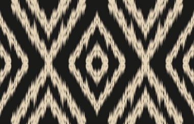 Ethnic abstract ikat art. Fabric Morocco, geometric ethnic pattern seamless  color oriental. Background, Design for fabric, curtain, carpet, wallpaper, clothing, wrapping, Batik, vector illustration