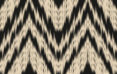 Ethnic abstract ikat art. Fabric Morocco, geometric ethnic pattern seamless  color oriental. Background, Design for fabric, curtain, carpet, wallpaper, clothing, wrapping, Batik, vector illustration