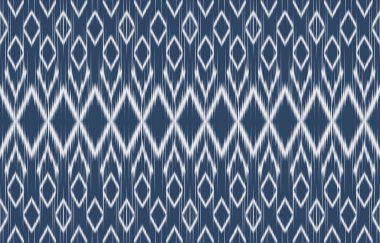 Ethnic abstract ikat art. Fabric Morocco, geometric ethnic pattern seamless  color oriental. Background, Design for fabric, curtain, carpet, wallpaper, clothing, wrapping, Batik, vector illustration