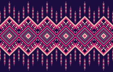 Oriental ethnic pattern. Abstract ethnic geometric pattern background design wallpaper, Indian border background,carpet,wallpaper,clothing,wrapping,batic,fabric, traditional print vector illustration