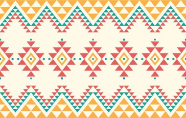 Oriental ethnic pattern. Abstract ethnic geometric pattern background design wallpaper, Indian border background,carpet,wallpaper,clothing,wrapping,batic,fabric, traditional print vector illustration