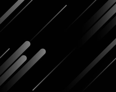 abstract black background  with modern corporate technology concept presentation or banner design , web, page, greeting, card, background. Vector illustration with line stripes texture elements