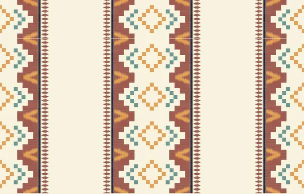 Geometrik etnik desen pürüzsüz, Yerli Amerikan etnik tasarımı, arka plan, perde, halı, duvar kağıdı, giysi, ambalaj, Batik, vektör çizimi için Güneybatı dekor tasarımı.