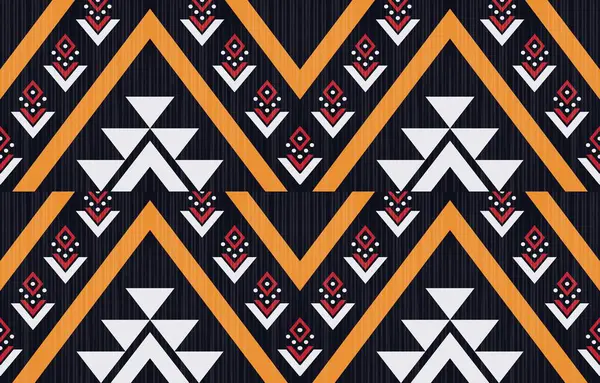 Geometrik etnik desen pürüzsüz, Yerli Amerikan etnik tasarımı, arka plan, perde, halı, duvar kağıdı, giysi, ambalaj, Batik, vektör çizimi için Güneybatı dekor tasarımı.
