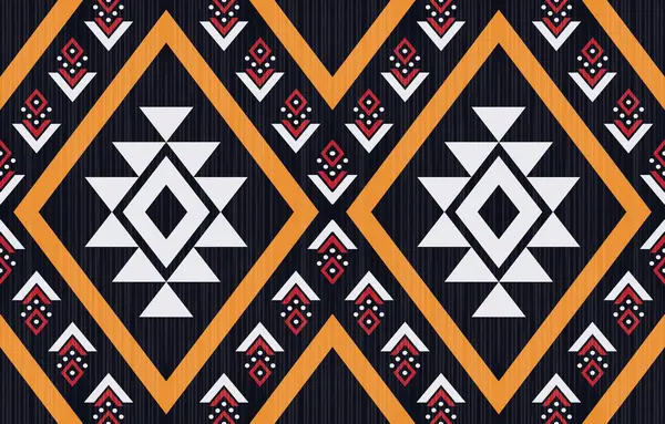 Geometrik etnik desen pürüzsüz, Yerli Amerikan etnik tasarımı, arka plan, perde, halı, duvar kağıdı, giysi, ambalaj, Batik, vektör çizimi için Güneybatı dekor tasarımı.