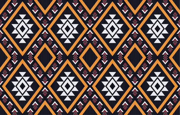 Geometrik etnik desen pürüzsüz, Yerli Amerikan etnik tasarımı, arka plan, perde, halı, duvar kağıdı, giysi, ambalaj, Batik, vektör çizimi için Güneybatı dekor tasarımı.
