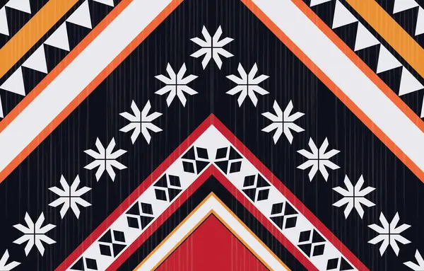 Geometrik etnik desen pürüzsüz, Yerli Amerikan etnik tasarımı, arka plan, perde, halı, duvar kağıdı, giysi, ambalaj, Batik, vektör çizimi için Güneybatı dekor tasarımı.