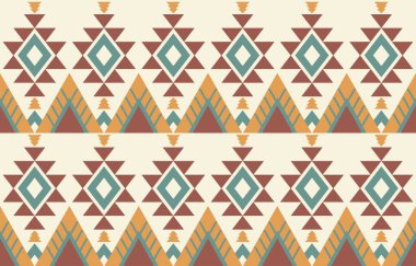 Etnik desenli dikişler. Arka plan, perde, halı, duvar kağıdı, giysi, ambalaj, Batik, vektör illüstrasyonu için tasarım..