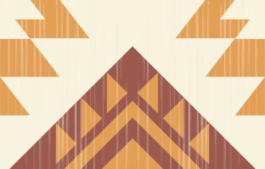 Etnik desenli dikişler. Arka plan, perde, halı, duvar kağıdı, giysi, ambalaj, Batik, vektör illüstrasyonu için tasarım..