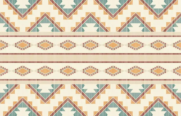 Etnik desenli dikişler. Arka plan, perde, halı, duvar kağıdı, giysi, ambalaj, Batik, vektör illüstrasyonu için tasarım..