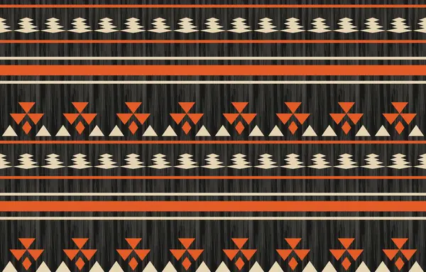Aztek ve Navajo motiflerinin yer aldığı geometrik etnik Amerikan Yerli kabile desenleri kusursuz bir dekoratif doku oluşturur. Arkaplan, perde, halı, giysi, ambalaj için tasarım, Batik.