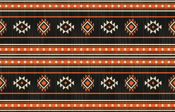 Aztek ve Navajo motiflerinin yer aldığı geometrik etnik Amerikan Yerli kabile desenleri kusursuz bir dekoratif doku oluşturur. Arkaplan, perde, halı, giysi, ambalaj için tasarım, Batik.