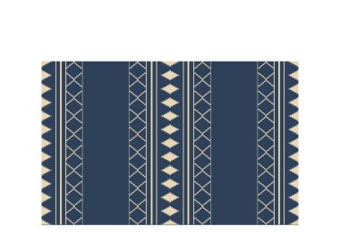 Aztek ve Navajo motiflerinin yer aldığı geometrik etnik Amerikan Yerli kabile desenleri kusursuz bir dekoratif doku oluşturur. Arkaplan, perde, halı, giysi, ambalaj için tasarım, Batik.