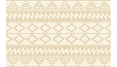 Aztek ve Navajo motiflerinin yer aldığı geometrik etnik Amerikan Yerli kabile desenleri kusursuz bir dekoratif doku oluşturur. Arkaplan, perde, halı, giysi, ambalaj için tasarım, Batik.