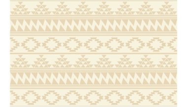 Aztek ve Navajo motiflerinin yer aldığı geometrik etnik Amerikan Yerli kabile desenleri kusursuz bir dekoratif doku oluşturur. Arkaplan, perde, halı, giysi, ambalaj için tasarım, Batik.