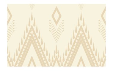 Aztek ve Navajo motiflerinin yer aldığı geometrik etnik Amerikan Yerli kabile desenleri kusursuz bir dekoratif doku oluşturur. Arkaplan, perde, halı, giysi, ambalaj için tasarım, Batik.