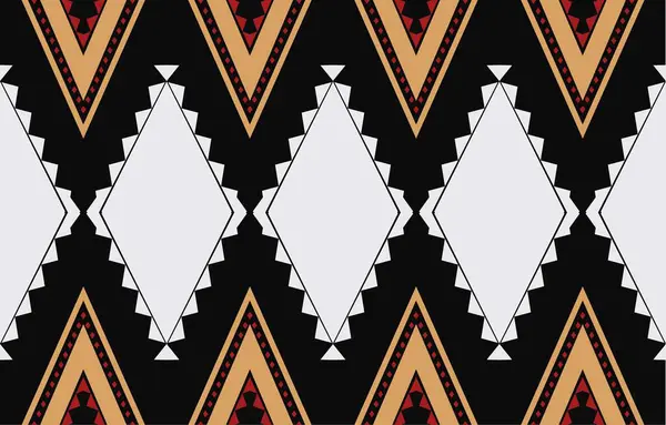 Aztek ve Navajo motiflerinin yer aldığı geometrik etnik Amerikan Yerli kabile desenleri kusursuz bir dekoratif doku oluşturur. Arkaplan, perde, halı, giysi, ambalaj için tasarım, Batik.