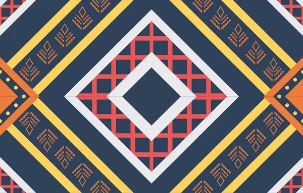 Aztek ve Navajo motiflerinin yer aldığı geometrik etnik Amerikan Yerli kabile desenleri kusursuz bir dekoratif doku oluşturur. Arkaplan, perde, halı, giysi, ambalaj için tasarım, Batik.