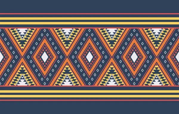 Aztek ve Navajo motiflerinin yer aldığı geometrik etnik Amerikan Yerli kabile desenleri kusursuz bir dekoratif doku oluşturur. Arkaplan, perde, halı, giysi, ambalaj için tasarım, Batik.