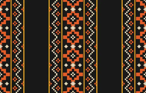 Aztek ve Navajo motiflerinin yer aldığı geometrik etnik Amerikan Yerli kabile desenleri kusursuz bir dekoratif doku oluşturur. Arkaplan, perde, halı, giysi, ambalaj için tasarım, Batik.