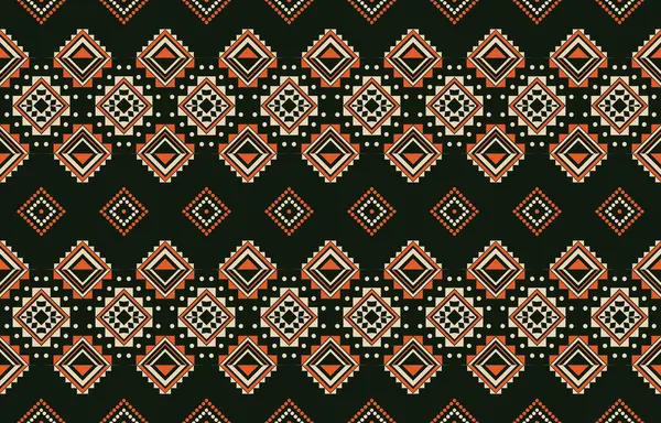 Aztek ve Navajo motiflerinin yer aldığı geometrik etnik Amerikan Yerli kabile desenleri kusursuz bir dekoratif doku oluşturur. Arkaplan, perde, halı, giysi, ambalaj için tasarım, Batik.