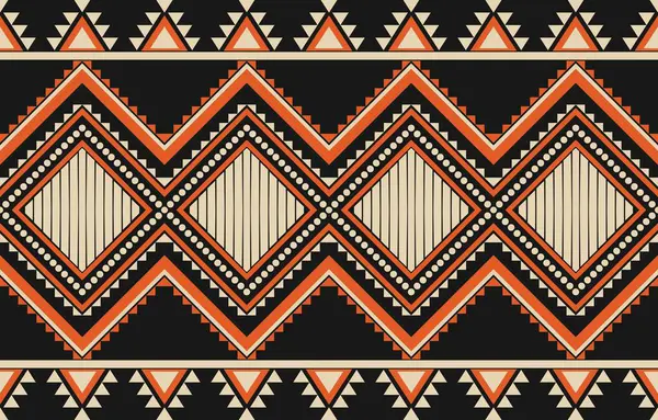 Aztek ve Navajo motiflerinin yer aldığı geometrik etnik Amerikan Yerli kabile desenleri kusursuz bir dekoratif doku oluşturur. Arkaplan, perde, halı, giysi, ambalaj için tasarım, Batik.