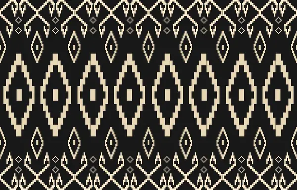 Aztek ve Navajo motiflerinin yer aldığı geometrik etnik Amerikan Yerli kabile desenleri kusursuz bir dekoratif doku oluşturur. Arkaplan, perde, halı, giysi, ambalaj için tasarım, Batik.