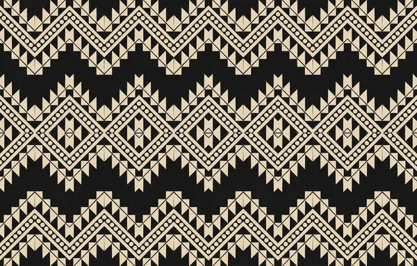 Aztek ve Navajo motiflerinin yer aldığı geometrik etnik Amerikan Yerli kabile desenleri kusursuz bir dekoratif doku oluşturur. Arkaplan, perde, halı, giysi, ambalaj için tasarım, Batik.