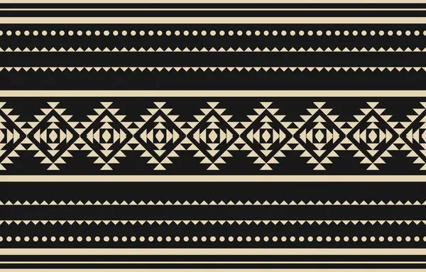 Aztek ve Navajo motiflerinin yer aldığı geometrik etnik Amerikan Yerli kabile desenleri kusursuz bir dekoratif doku oluşturur. Arkaplan, perde, halı, giysi, ambalaj için tasarım, Batik.