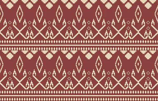 Aztek ve Navajo motiflerinin yer aldığı geometrik etnik Amerikan Yerli kabile desenleri kusursuz bir dekoratif doku oluşturur. Arkaplan, perde, halı, giysi, ambalaj için tasarım, Batik.
