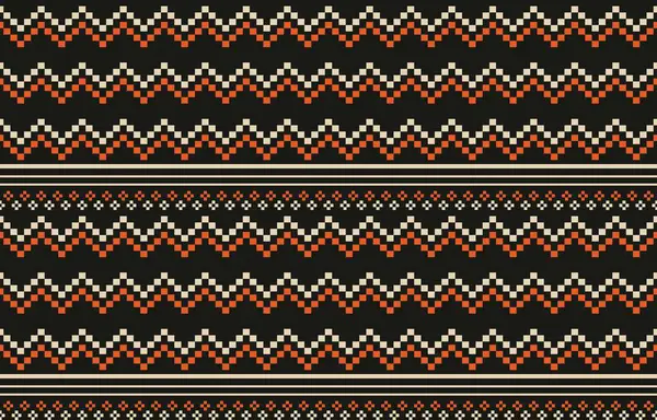 Aztek ve Navajo motiflerinin yer aldığı geometrik etnik Amerikan Yerli kabile desenleri kusursuz bir dekoratif doku oluşturur. Arkaplan, perde, halı, giysi, ambalaj için tasarım, Batik.