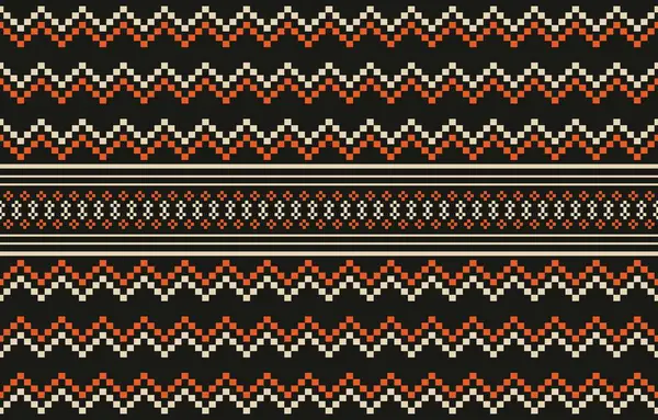 Aztek ve Navajo motiflerinin yer aldığı geometrik etnik Amerikan Yerli kabile desenleri kusursuz bir dekoratif doku oluşturur. Arkaplan, perde, halı, giysi, ambalaj için tasarım, Batik.