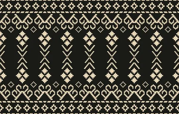 Aztek ve Navajo motiflerinin yer aldığı geometrik etnik Amerikan Yerli kabile desenleri kusursuz bir dekoratif doku oluşturur. Arkaplan, perde, halı, giysi, ambalaj için tasarım, Batik.