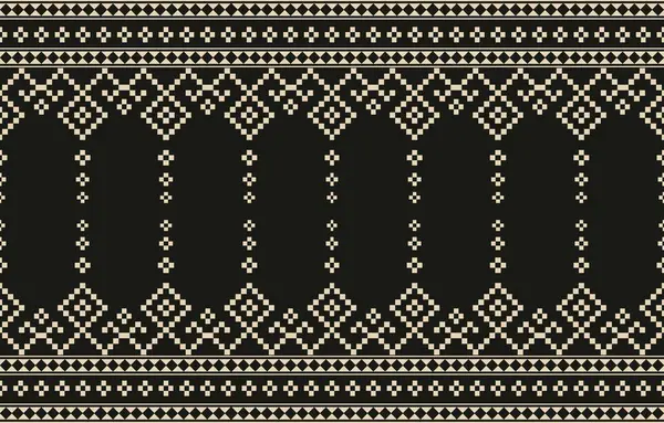 Aztek ve Navajo motiflerinin yer aldığı geometrik etnik Amerikan Yerli kabile desenleri kusursuz bir dekoratif doku oluşturur. Arkaplan, perde, halı, giysi, ambalaj için tasarım, Batik.