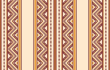 Aztek ve Navajo motiflerinin yer aldığı geometrik etnik Amerikan Yerli kabile desenleri kusursuz bir dekoratif doku oluşturur. Arkaplan, perde, halı, giysi, ambalaj için tasarım, Batik.