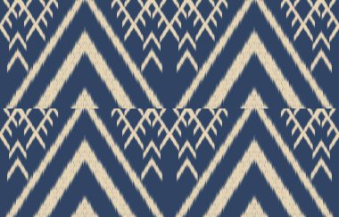 Geometrik etnik oryantal ikat kusursuz desenli renk doğulu. Aztek süsü izi. Arkaplan, perde, halı, duvar kağıdı, giysi, ambalaj, Batik, vektör illüstrasyonu için tasarım.
