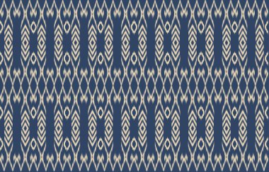 Geometrik etnik oryantal ikat kusursuz desenli renk doğulu. Aztek süsü izi. Arkaplan, perde, halı, duvar kağıdı, giysi, ambalaj, Batik, vektör illüstrasyonu için tasarım.