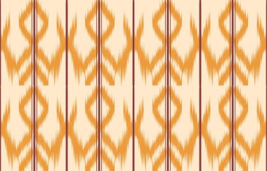 Geometrik etnik oryantal ikat kusursuz desenli renk doğulu. Aztek süsü izi. Arkaplan, perde, halı, duvar kağıdı, giysi, ambalaj, Batik, vektör illüstrasyonu için tasarım.