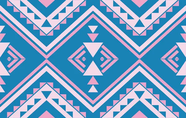 Aztek ve Navajo motiflerinin yer aldığı geometrik etnik Amerikan Yerli kabile desenleri kusursuz bir dekoratif doku oluşturur. Arkaplan, perde, halı, giysi, ambalaj için tasarım, Batik.