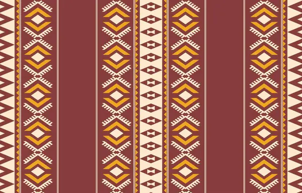 Aztek ve Navajo motiflerinin yer aldığı geometrik etnik Amerikan Yerli kabile desenleri kusursuz bir dekoratif doku oluşturur. Arkaplan, perde, halı, giysi, ambalaj için tasarım, Batik.