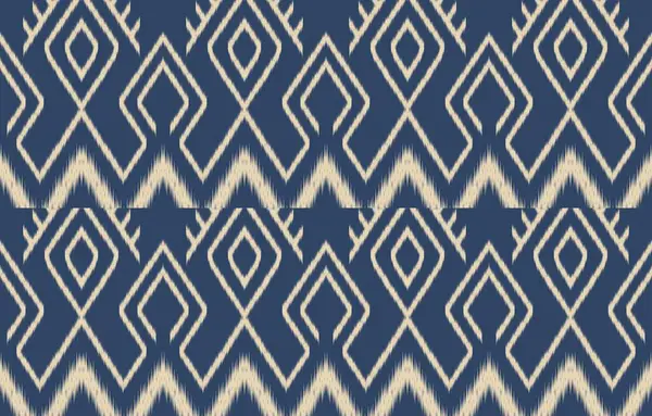 Geometrik etnik oryantal ikat kusursuz desenli renk doğulu. Aztek süsü izi. Arkaplan, perde, halı, duvar kağıdı, giysi, ambalaj, Batik, vektör illüstrasyonu için tasarım.