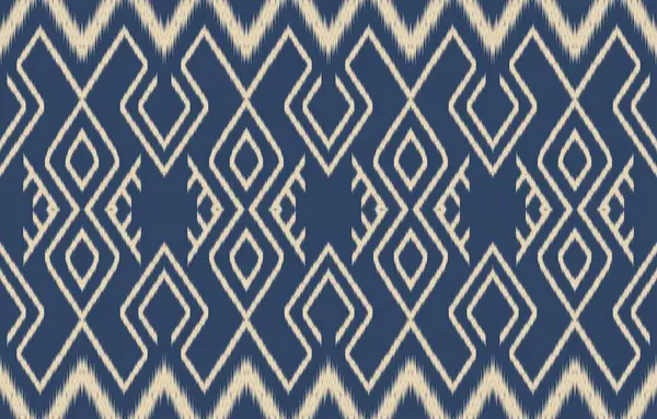 Geometrik etnik oryantal ikat kusursuz desenli renk doğulu. Aztek süsü izi. Arkaplan, perde, halı, duvar kağıdı, giysi, ambalaj, Batik, vektör illüstrasyonu için tasarım.