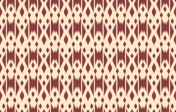 Geometrik etnik oryantal ikat kusursuz desenli renk doğulu. Aztek süsü izi. Arkaplan, perde, halı, duvar kağıdı, giysi, ambalaj, Batik, vektör illüstrasyonu için tasarım.